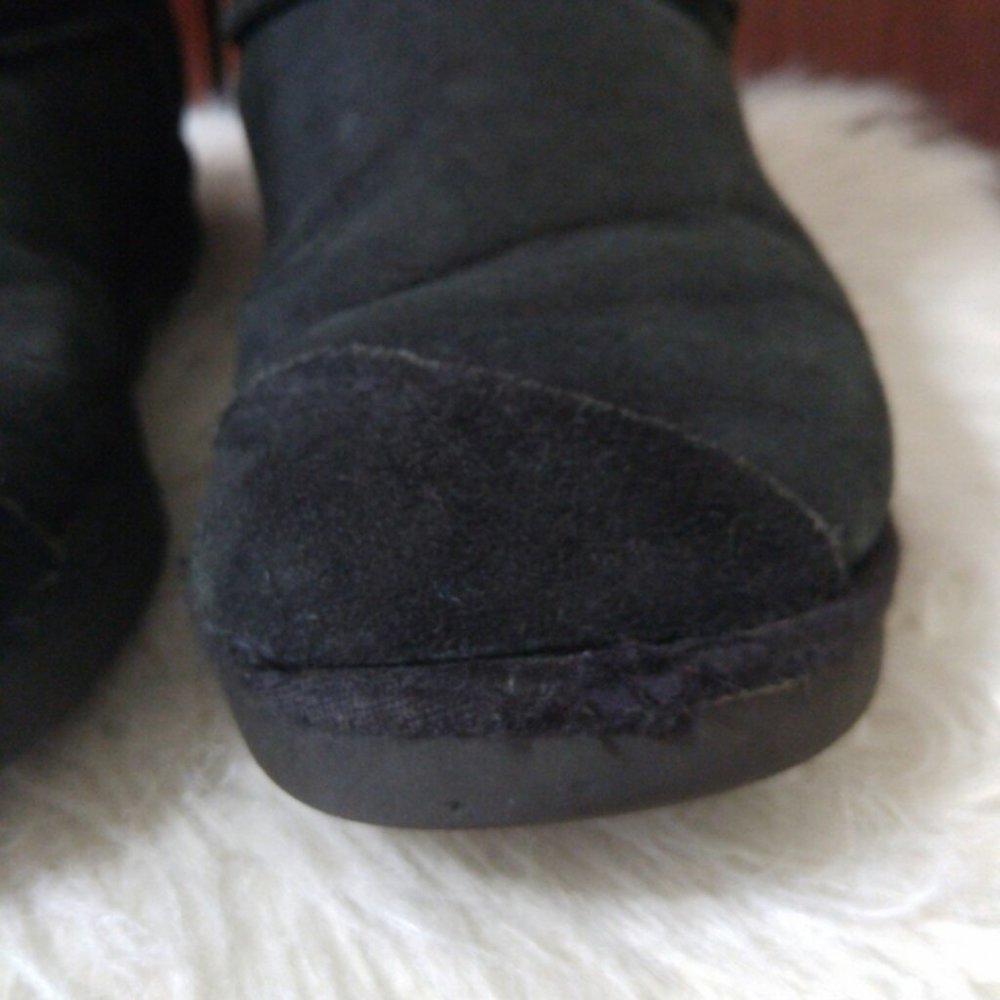 UGG Black Classic Tall II Boot Size 6 - Picture 10 of 12